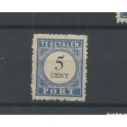 Netherlands P19f  "Kringetje" MH/unused  CV 55 €