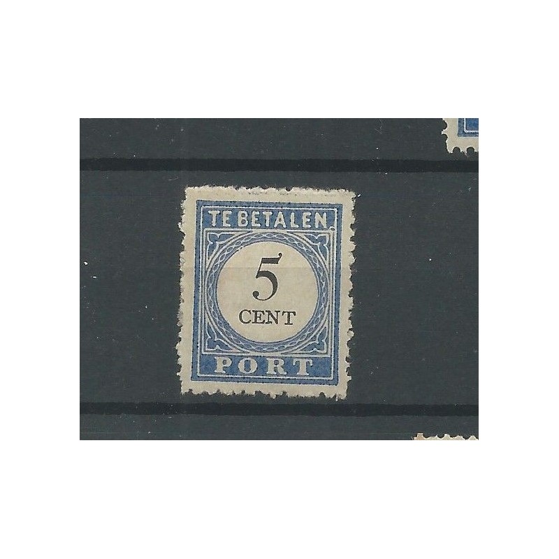 Nederland P19f  "Kringetje" MH/ongebr  CV 55 €