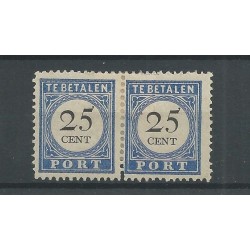 Nederland P26/P26f paartje  "Kringetje" MH/ongebr  CV 200 €