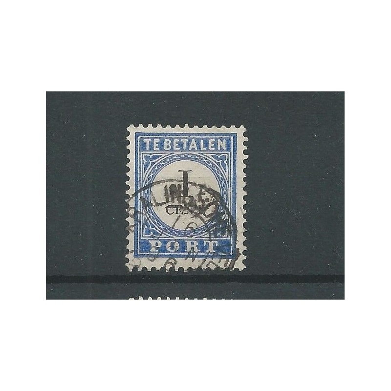 Netherlands P14 with "KRALINGSCHE VEER" VFU/used  CV 27 €