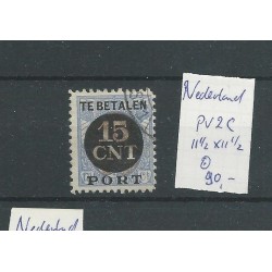 Netherlands PV2C  11,5x11,5  Postpakketverreken  VFU/used CV 90 €