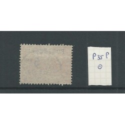 Netherlands P35P  with large round cancel VFU/used CV 16+ €