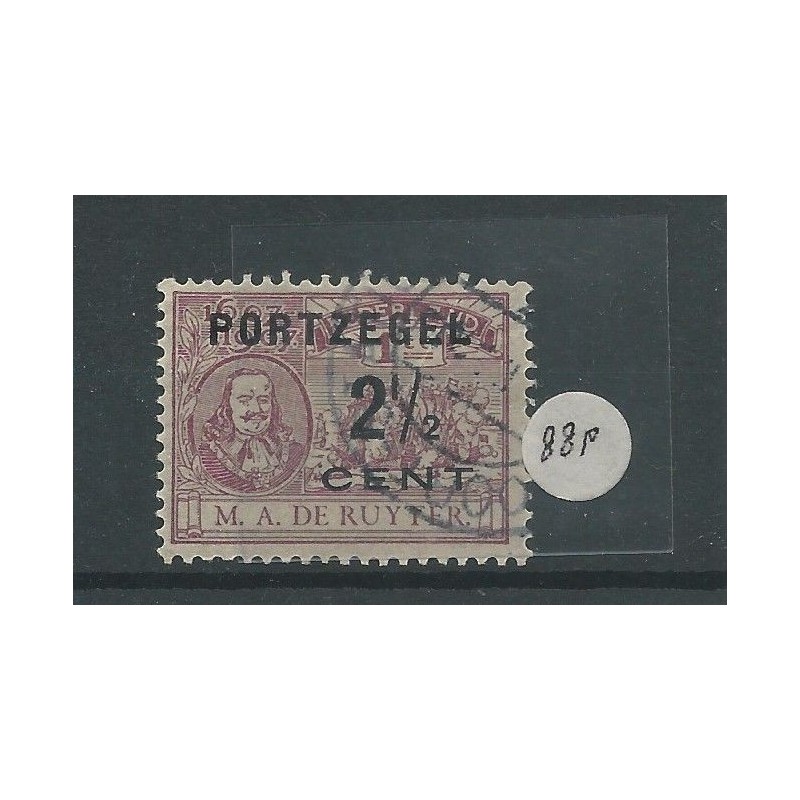 Netherlands P34P  with "Kanonskogel"  VFU/used CV 16 €