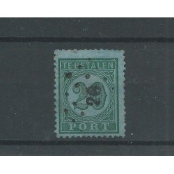 Dutch East Indies P4C numeral dot cancel 26   VFU/used  CV 30+ €