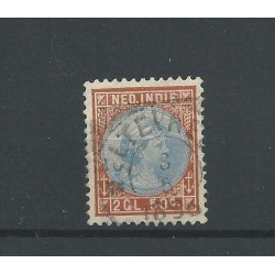 Dutch East Indies 30 Wilhelmina 2,5 Gld   VFU/used  CV 55 €
