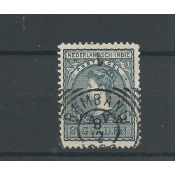 Dutch East Indies 80 JAVA overprint  VFU/used  CV 74,50 €
