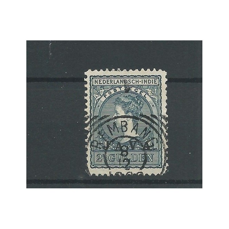 Dutch East Indies 80 JAVA overprint  VFU/used  CV 74,50 €
