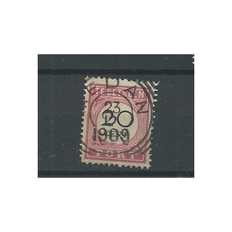 Dutch East Indies P18 with MEDAN  cancel  VFU/used  CV 2 €