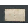 Dutch East Indies 15A pair "BATAVIA half-round cancel  VFU/used  CV 75+ €