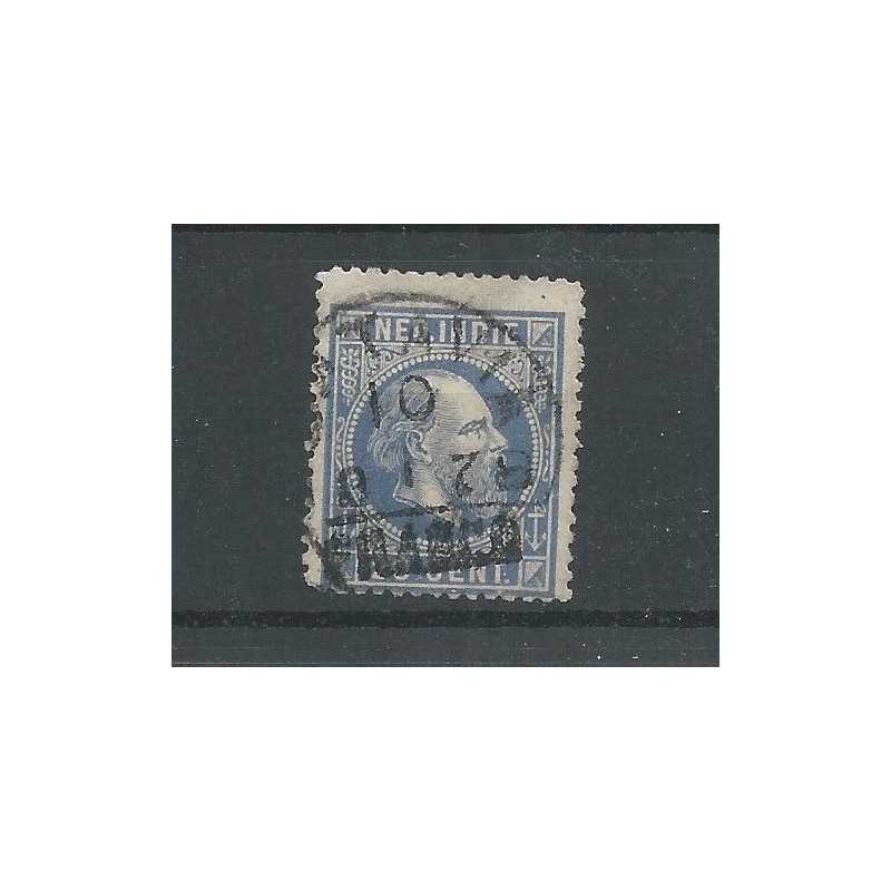 Dutch East Indies 12A  "BATAVIA half-round cancel  VFU/used  CV 75+ €