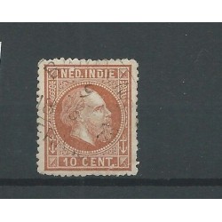Dutch East Indies 9A  "BANDONG half-round cancel"  VFU/used  CV 250 €