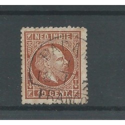 Dutch East Indies 9A  "PADANG half-round cancel"  VFU/used  CV 75 €