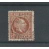 Ned. Indie 9A  "PADANG halfrond"  VFU/gebr  CV 75 €