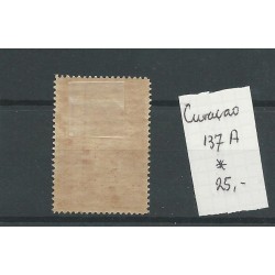 Curaçao  137A  14x14 Wilhelmina  MH/unused  CV 25 €