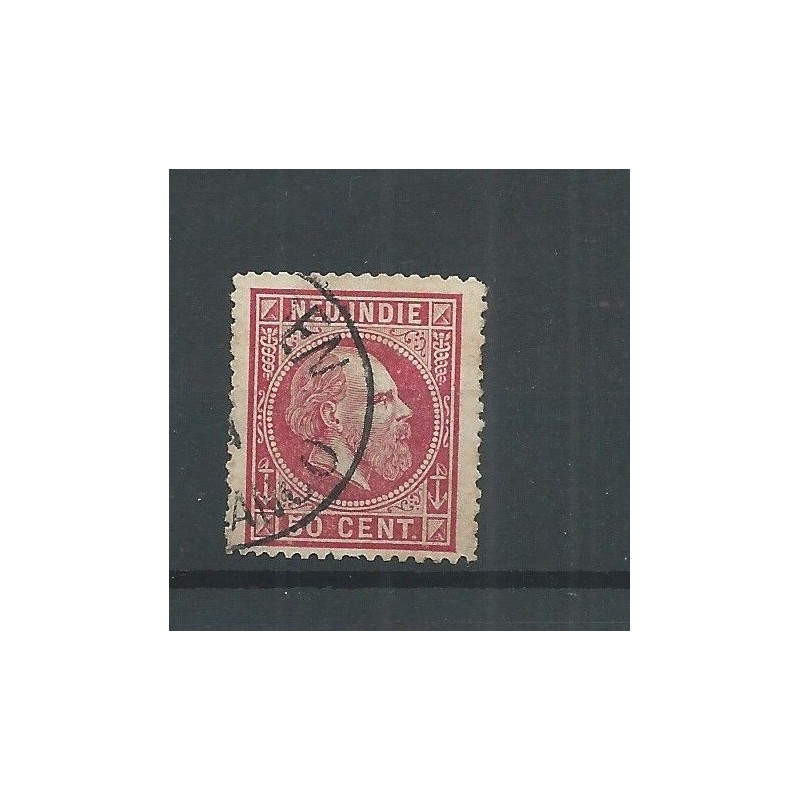 Ned. Indie 15A  FRANCO ZONDER JAARTAL VFU/gebr  CV 25+ €