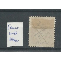 Dutch East Indies 9 with FRNACO kastje in BLUE VFU/used  CV ?? €