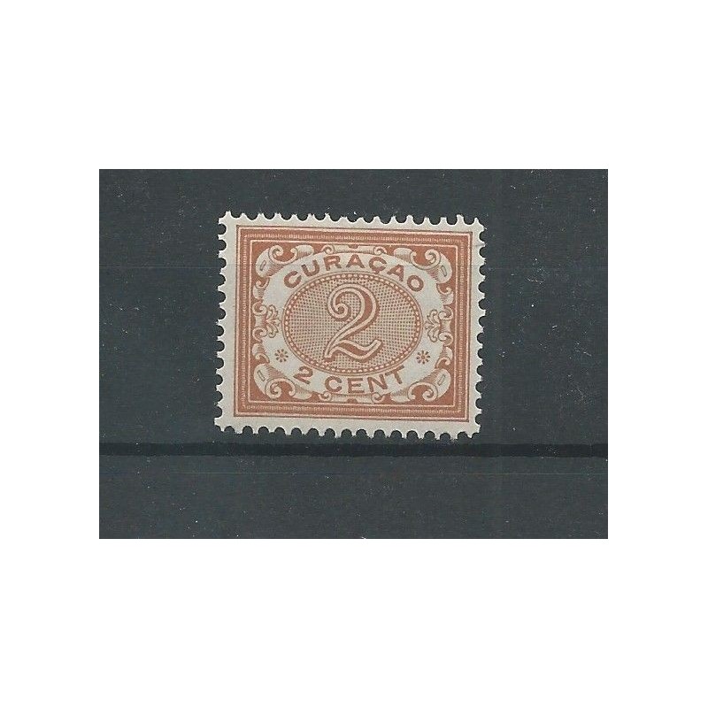 Curaçao  30 Numeral 2ct  MH/unused  CV  22,5 €