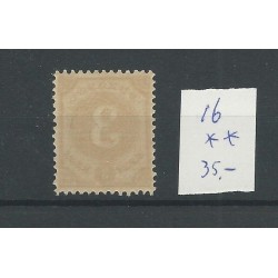 Curaçao  16 Numeral 3ct  MNH  CV  35 €