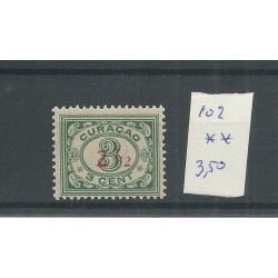 Curaçao 102 Provisional issue MNH  CV  3,5 €