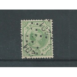 Curaçao 20 with numeral dot cancel 201 VFU/used CV 50+ €