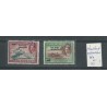 Curaçao LP43-44 with plate flaw  MH/unused CV 30+ €