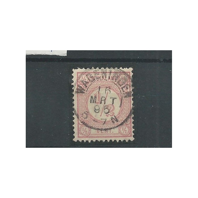 Netherlands 30 with "WAGENINGEN 1895"   VFU/used  CV 10++ €