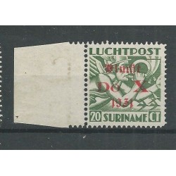 Suriname LP10f airmail DO-X without dot  MNH  CV 125 €