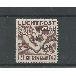 Suriname LP14f airmail DO-X without dot  VFU/used  CV 200 €