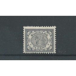 Suriname 47 Numeral 7,5ct  MH/unused  CV 9 €
