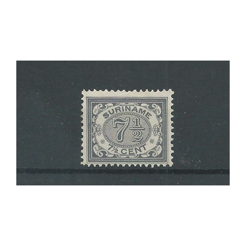 Suriname 47 Numeral 7,5ct  MH/unused  CV 9 €