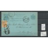 Netherlands 34 on briefkaart  31-03-1892 voor FDC datum !! CV 1500++ €