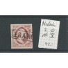 Netherlands 2 plt X   fine copy VFU/used  CV 45 €