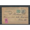 Netherlands 38 and 41 on R-Mengfrankering Den Haag-Wenen 1894  CV 225 €