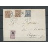 Netherlands 35, 36 (2x) on R-mengfrankering Rotterdam-Belgium  CV 100+ €