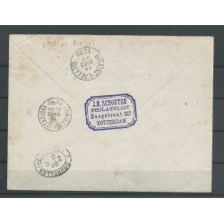 Netherlands 35, 36 (2x) on R-mengfrankering Rotterdam-Belgium  CV 100+ €