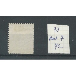 Netherlands 33 with numeral dot cancel 7   VFU/used  CV 75 €