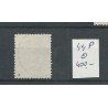 Netherlands 44P  plate flaw streep over wang VFU/used  CV 400 €