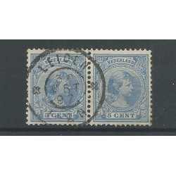 Netherlands 35 pair "LEIDEN 1897"  VFU/used  CV 5+  €