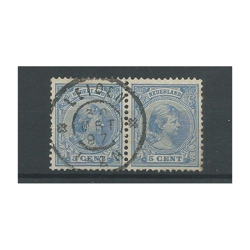 Netherlands 35 pair "LEIDEN 1897"  VFU/used  CV 5+  €