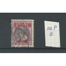 Netherlands 102P  without dot on I VFU/used  CV 50  €