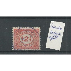 Netherlands 108 with "postagentschap rotterdam-batavia" VFU/used  CV 10  €