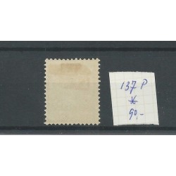Netherlands 137P "stip on borst" MH/unused  CV 90  €