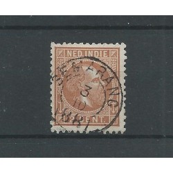 Dutch East Indies  6F  SEMARANG small round cancel  VFU/used  CV 10+ €
