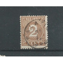 Dutch East Indies  18A  SALATIGA small round cancel  VFU/used  CV 5+ €