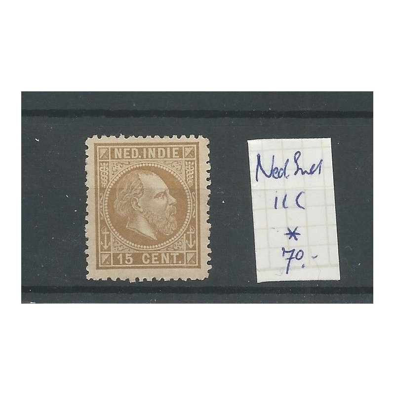Dutch East Indies  11C Willem III  MH/unused  CV 70 €