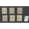 Dutch East Indies  17-22 Numeral MH/unused   CV 100 €