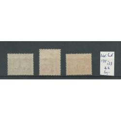 Ned. Indië 135-137 Rode Kruis MNH/postfris  CV 60 €