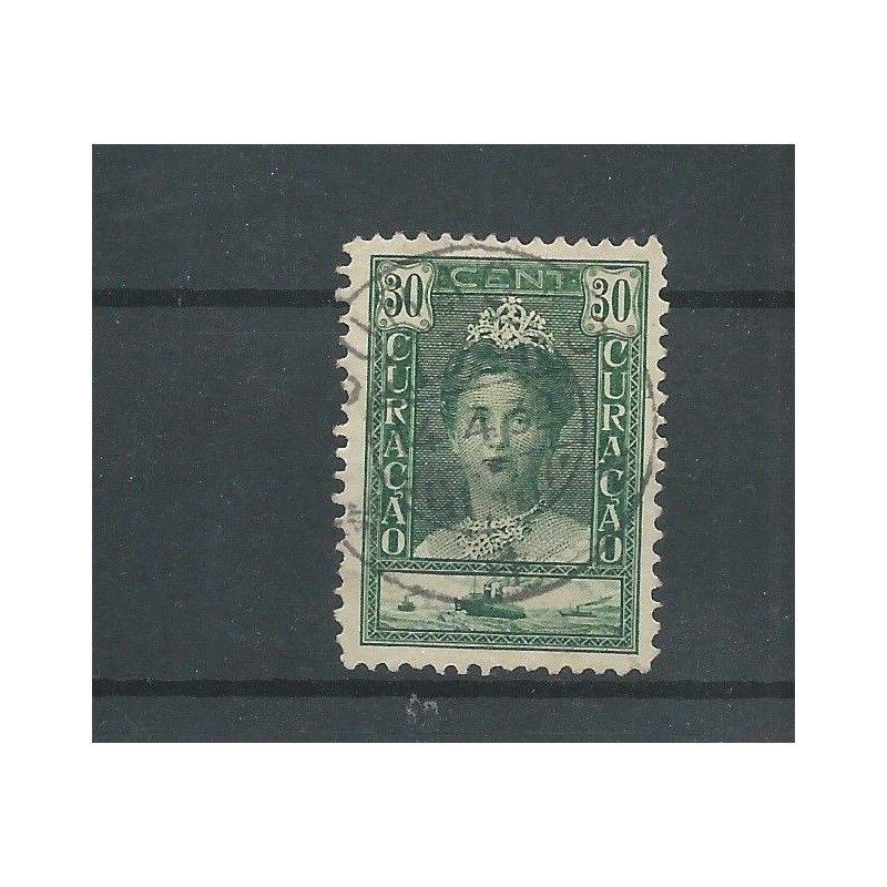 Curaçao 98  Wilhelmina fine cancel  VFU/used  CV 5 €