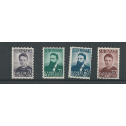 Suriname 280-283 Röntgen and Curie MNH  CV 90 € Extremely fine copy!!