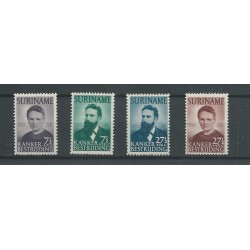 Suriname 280-283 Röntgen and Curie MNH  CV 90 € Extremely fine copy!!